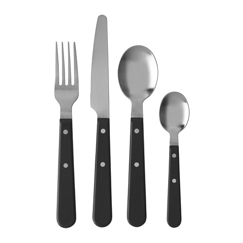 LIVNÄRA, 24-piece cutlery set