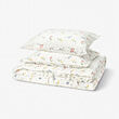 PILDVÄRGMAL duvet cover and 2 pillowcases