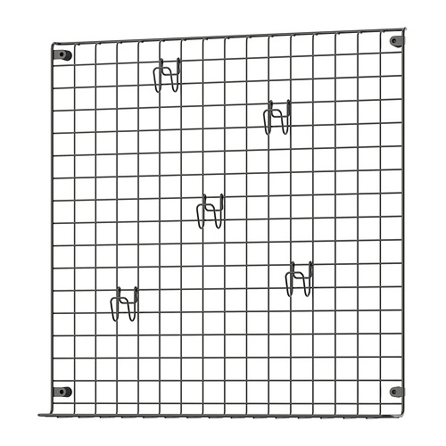 GREJIG, wall grid with rail