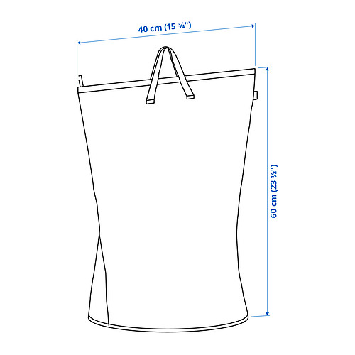 PÄRKLA laundry bag
