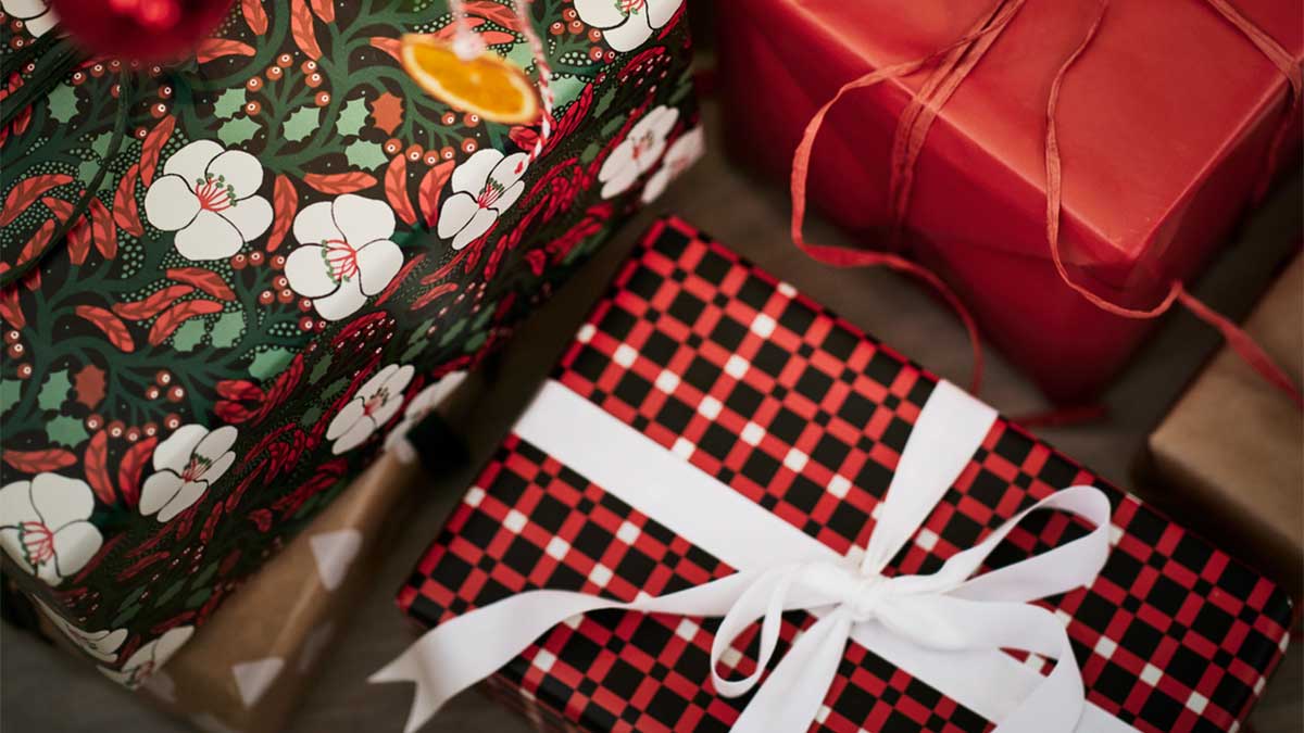 wrapped gifts 