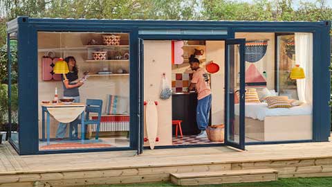 A new take on traditional Swedish furniture with the OMMJÄNGE collection