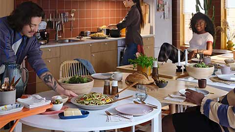 From cooking to connecting: A communal kitchen that does it all